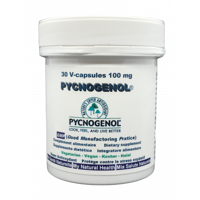 PYCNOGÉNOL100 mg (par capsule) 30 capsules végétales (dosage pour 1